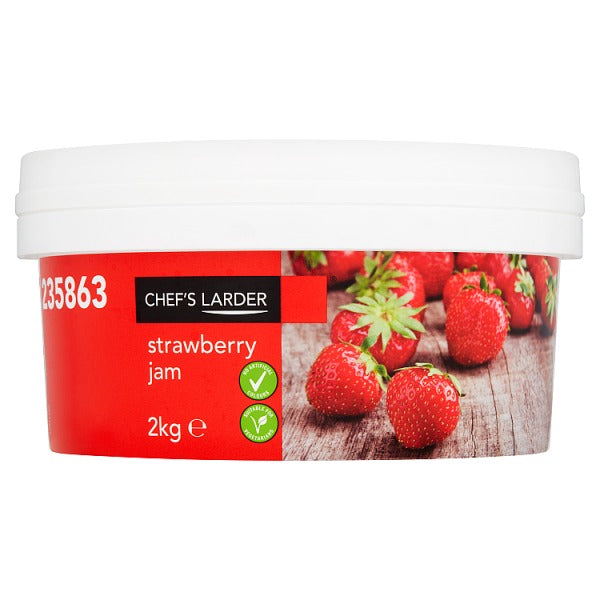 Chef's Larder Strawberry Jam 2.72kg Chef's Larder
