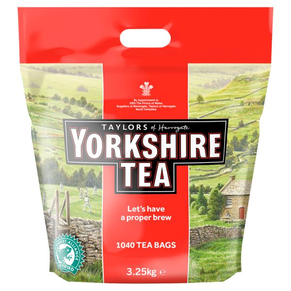Taylors of Harrogate Yorkshire Teabags, Case of 2 Taylors of Harrogate
