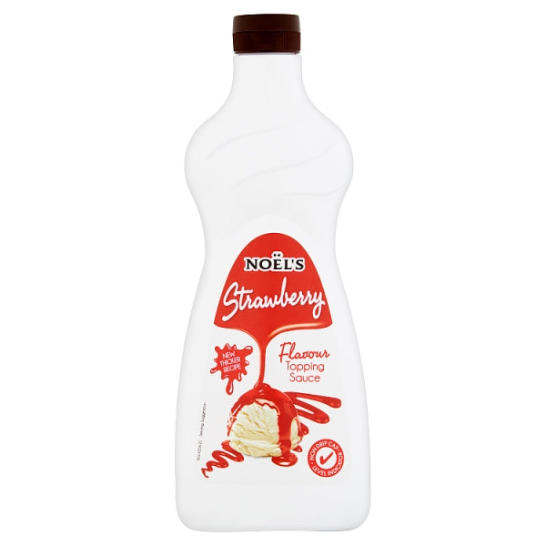 Noël's Strawberry Flavour Topping Sauce 1kg Noël's