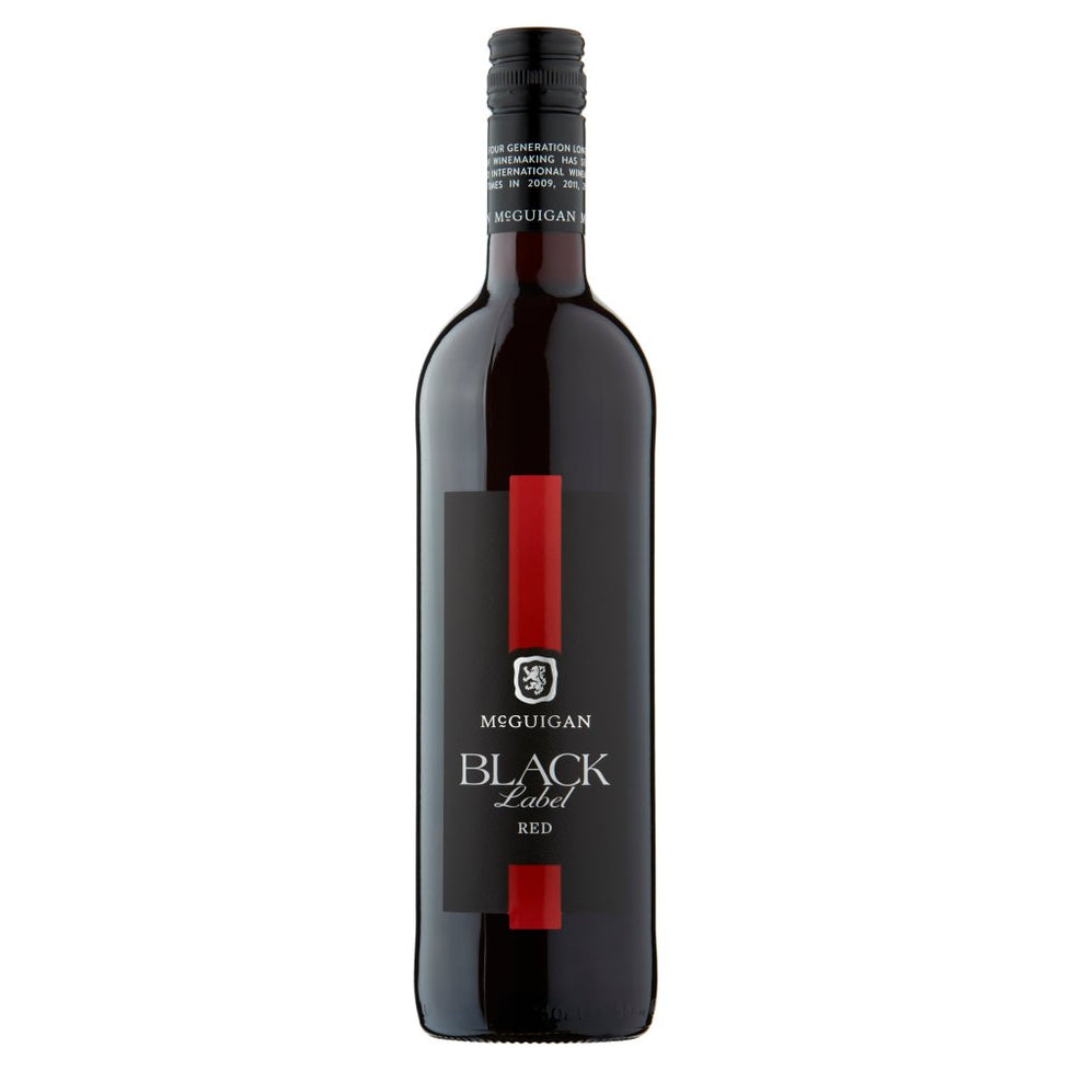 McGuigan Black Label Red 75cl, Case of 6 McGuigan
